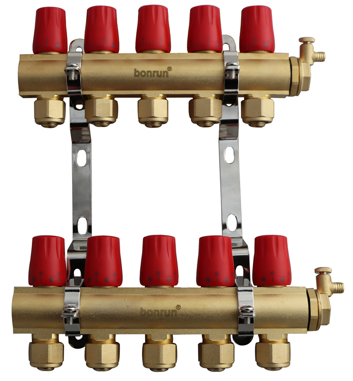 地暖分水器進水和回水